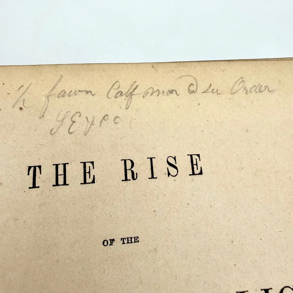 John Lothrop Motley‎ The Rise of the Dutch Republic 1858 3 Vol Half Calf Leather